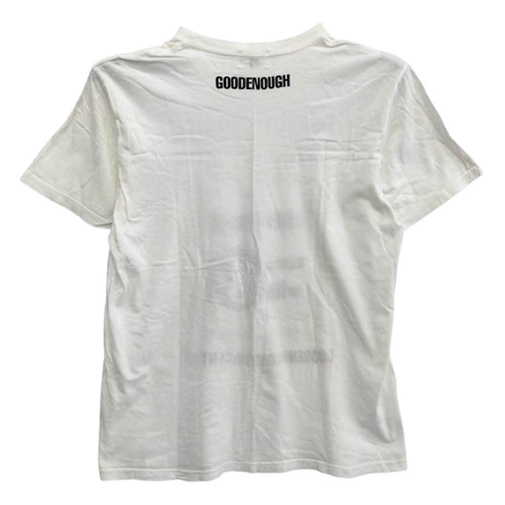 GOODENOUGH グッドイナフ 15AW FLAME TEE フレーム 半袖 Tシャツ ホワイト系 3【中古】