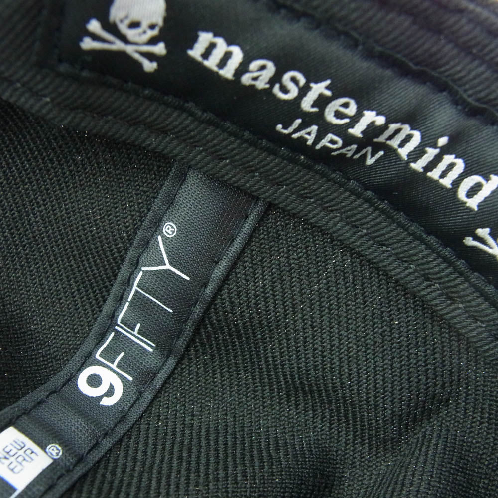 マスターマインドジャパン ×NEW ERA 100周年 ニューエラ ベース ボール キャップ ブラック系【新古品】【未使用】【中古】