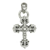 CHROME HEARTS クロムハーツ（原本無） FILIG CROSS-XSM W BALE フィリグリークロス XS ベイル ペンダントトップ シルバー系【中古】
