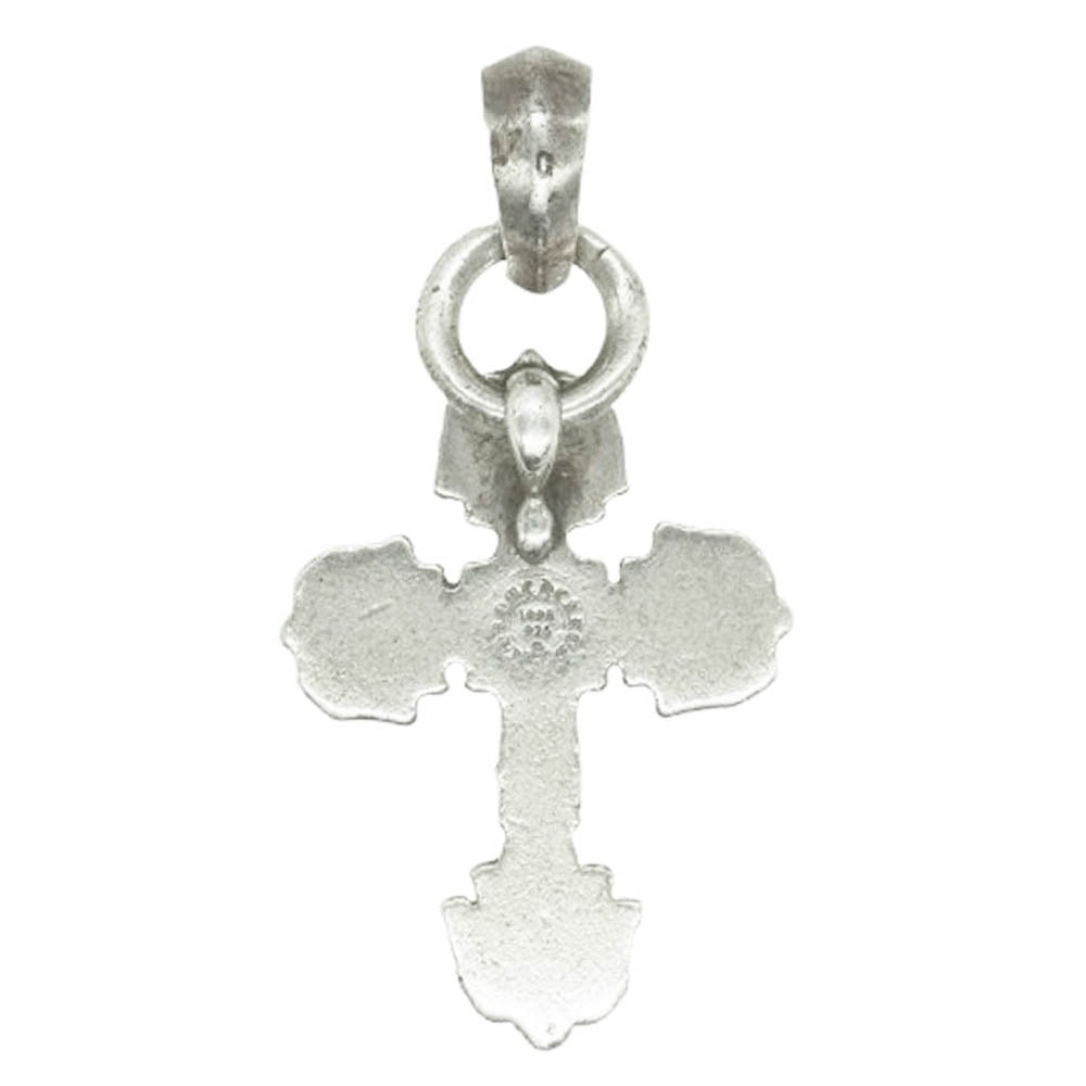 CHROME HEARTS クロムハーツ（原本無） FILIG CROSS-XSM W BALE フィリグリークロス XS ベイル ペンダントトップ シルバー系【中古】
