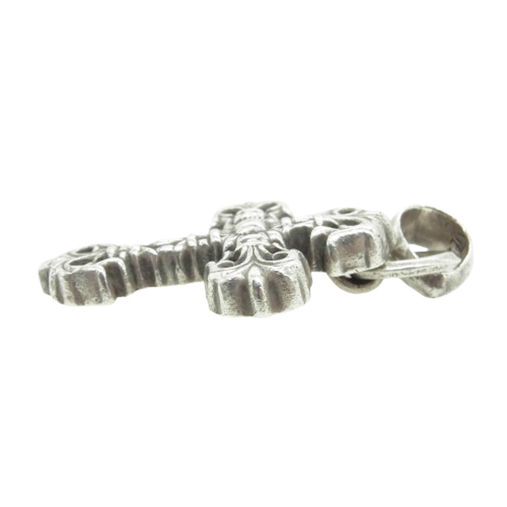 CHROME HEARTS クロムハーツ（原本無） FILIG CROSS-XSM W BALE フィリグリークロス XS ベイル ペンダントトップ シルバー系【中古】