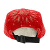 Supreme シュプリーム 25SS Bandana Jacquard Camp Cap レッド ボックスロゴ バンダナ ジャガード キャンプ キャップ 帽子 レッド系【美品】【中古】