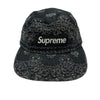 Supreme シュプリーム 25SS Bandana Jacquard Camp Cap ブラック ボックスロゴ バンダナ ジャガード キャンプ キャップ 帽子 ブラック系【美品】【中古】