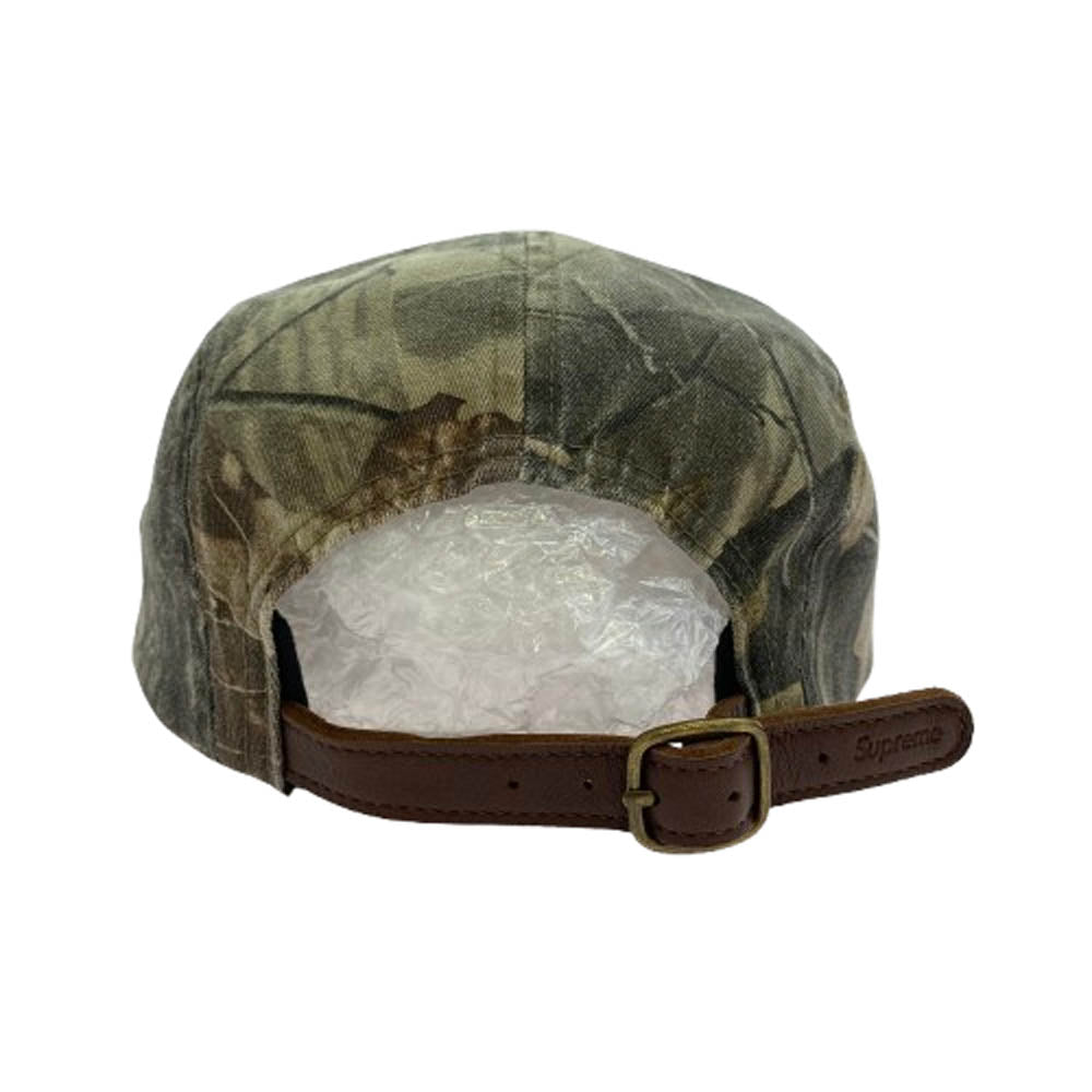 Supreme シュプリーム 25SS CAMP CAP REALTREE ボックスロゴ キャンプ キャップ リアルツリーカモ 帽子 カーキ系【中古】