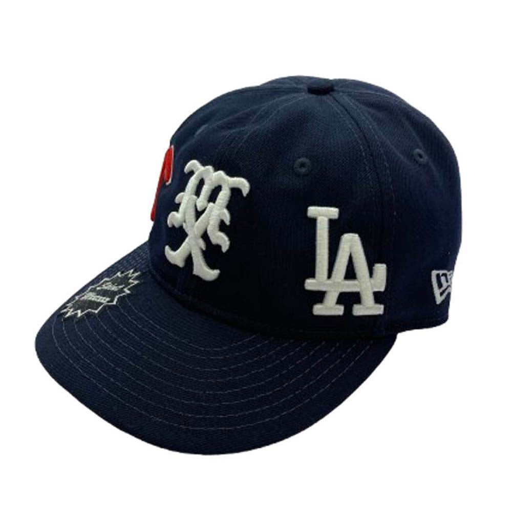 SAINT MICHAEL セントマイケル × NEW ERA ニューエラ MLB TOKYO 2025 東京シリーズ ベースボール キャップ 帽子 ダークネイビー系【美品】【中古】