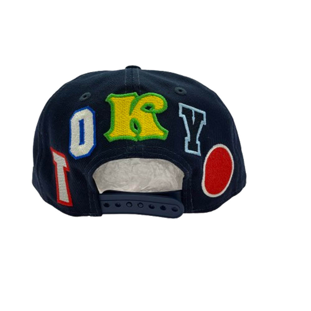 SAINT MICHAEL セントマイケル × NEW ERA ニューエラ MLB TOKYO 2025 東京シリーズ ベースボール キャップ 帽子 ダークネイビー系【美品】【中古】