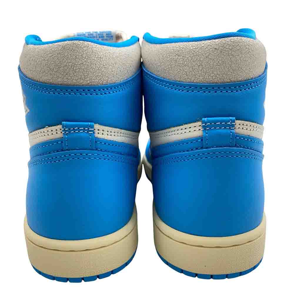 NIKE AIR JORDAN ナイキ ジョーダン DZ5485-402 Air Jordan 1 Retro High OG UNC Reimagined AJ1 エアジョーダン レトロ ハイ スニーカー ライトブルー系 27cm【新古品】【未使用】【中古】