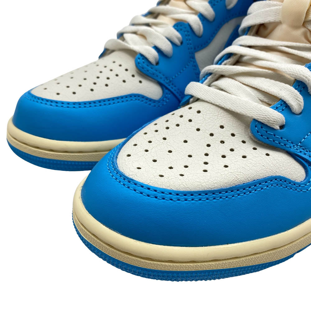 NIKE AIR JORDAN ナイキ ジョーダン DZ5485-402 Air Jordan 1 Retro High OG UNC Reimagined AJ1 エアジョーダン レトロ ハイ スニーカー ライトブルー系 27cm【新古品】【未使用】【中古】