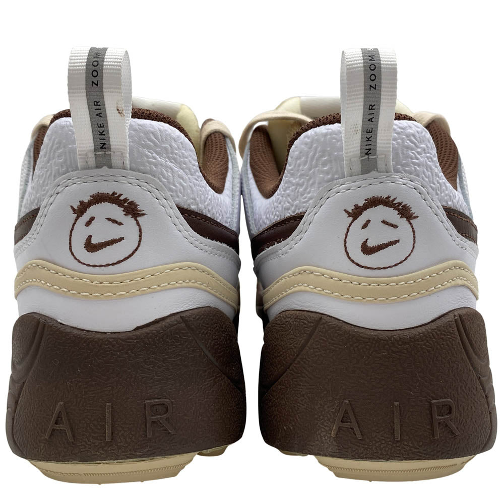 NIKE ナイキ HQ3073-100 × Travis Scott トラヴィススコット Zoom Field Jaxx White and Light Chocolate ズームフィールドジャックス スニーカー ブラウン系 27cm【新古品】【未使用】【中古】