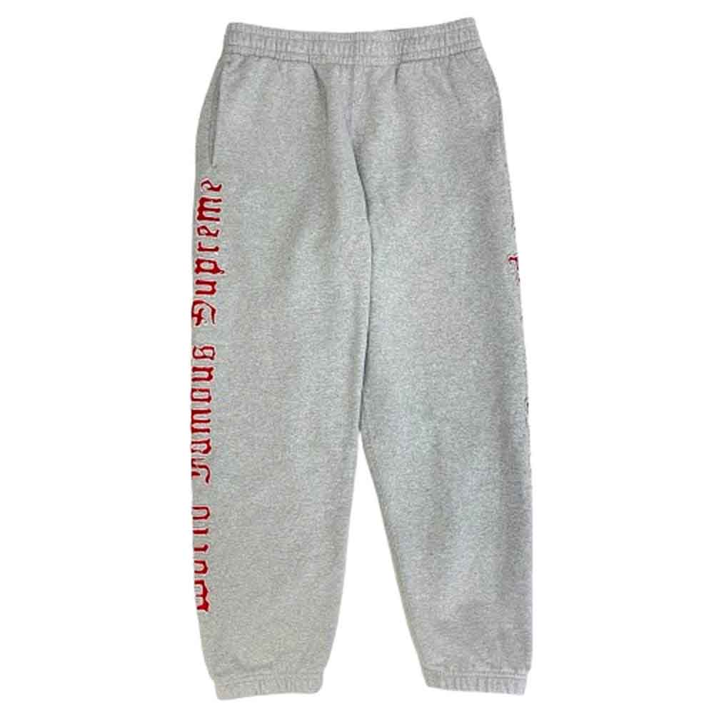 Supreme シュプリーム 25SS Contrast Cutout Sweatpant S コントラスト カットアウト スウェット パンツ グレー系 S【美品】【中古】