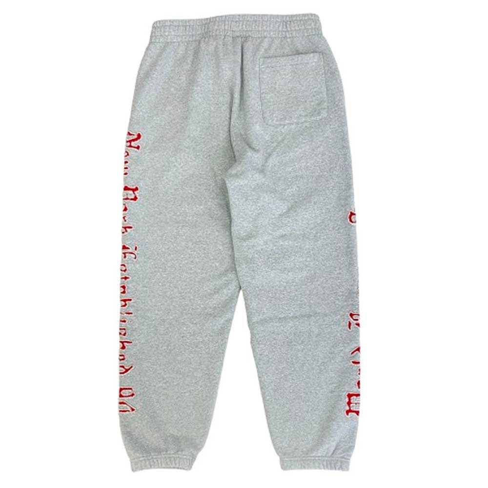 Supreme シュプリーム 25SS Contrast Cutout Sweatpant S コントラスト カットアウト スウェット パンツ グレー系 S【美品】【中古】