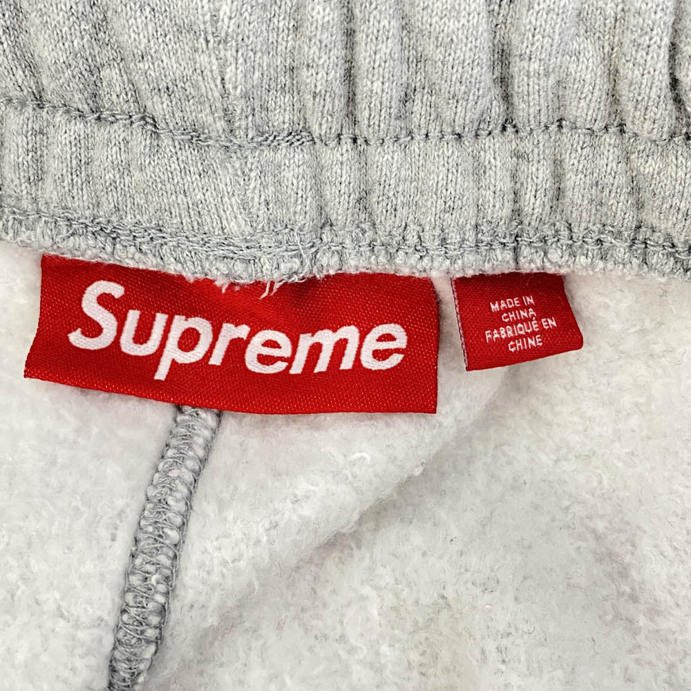 Supreme シュプリーム 25SS Contrast Cutout Sweatpant S コントラスト カットアウト スウェット パンツ グレー系 S【美品】【中古】