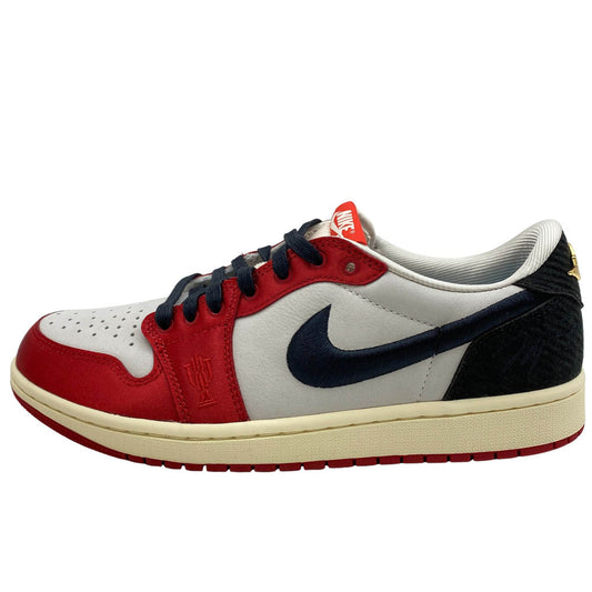 NIKE AIR JORDAN ナイキ ジョーダン FN0432-100 × Trophy Room トロフィールーム Air Jordan 1 Low OG Sail and Varsity Red AJ1 ロー セイル アンド バーシティレッド スニーカー レッド系 27.5cm【新古品】【未使用】【中古】