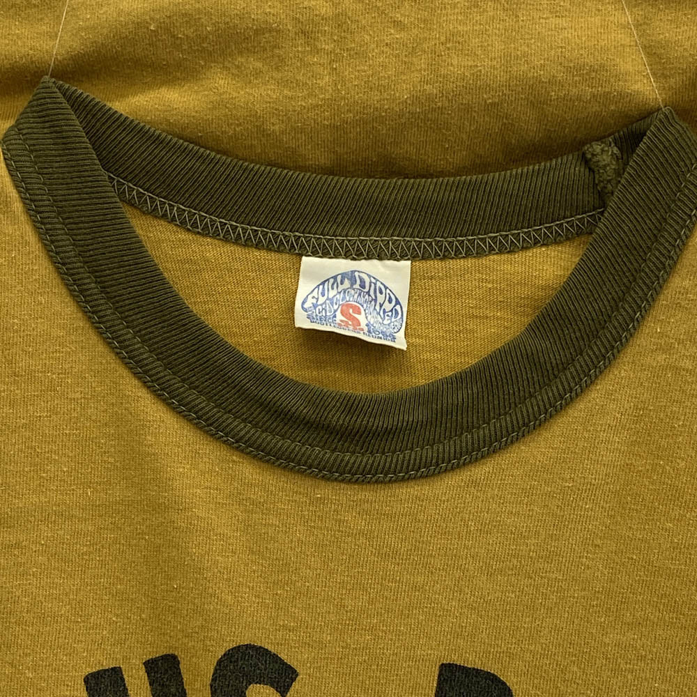 BOOTLEGGERS ブートレガーズ プリント 長袖 Tシャツ カットソー イエロー系 S【中古】