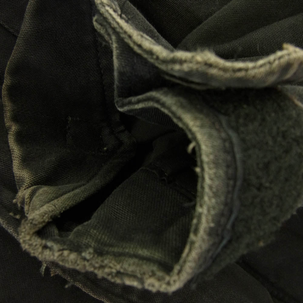 ALPHA アルファ 8415-01-099-7836 USA製 M-65 フィールド ジャケット ブラック系 S【中古】