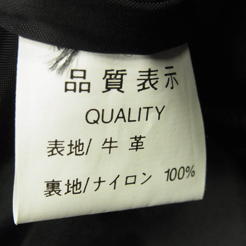 オープラン レザー チャップス パンツ ブラック系 S【中古】