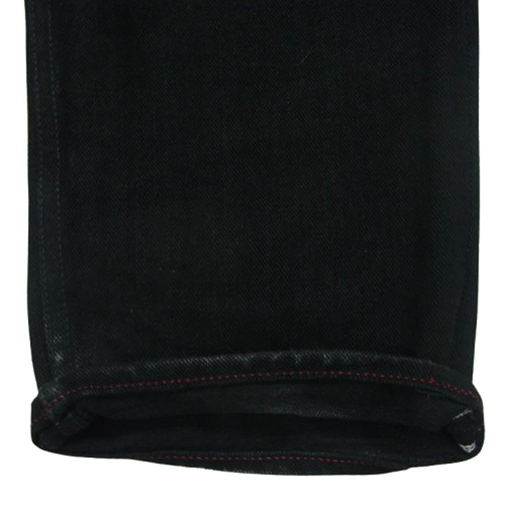 ウエストライド バイカー デニム パンツ ブラック系 31【中古】