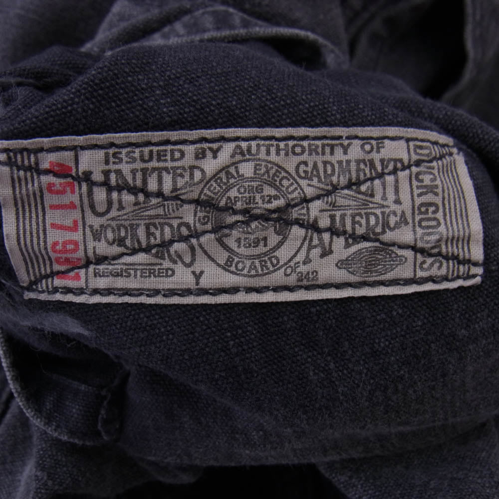 BOOTLEGGERS ブートレガーズ ブラック オールインワン ツナギ ダークグレー系 L【中古】