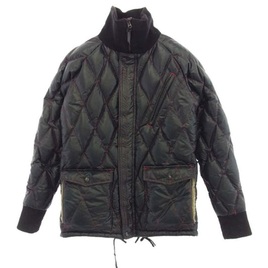 WESTRIDE ウエストライド HJ-02 RACING DOWN JACKET レーシング ダウン ジャケット ブラック系 S 34-36【中古】