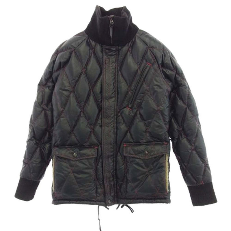 WESTRIDE ウエストライド HJ-02 RACING DOWN JACKET レーシング ダウン ジャケット ブラック系 S 34-36【中古】