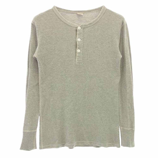 WAREHOUSE ウエアハウス ヘンリーネック 長袖カットソー グレー系 M【中古】