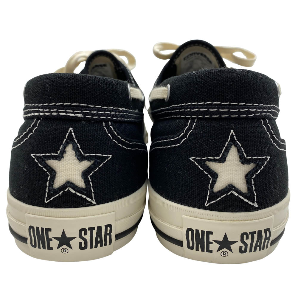 CONVERSE コンバース 1SE099 NEXUS VII URBAN RESEARCH ONE STAR HS D NX ネクサスセブン アーバンリサーチ 別注 ワンスター ロー カット スニーカー ブラック系 27cm【新古品】【未使用】【中古】