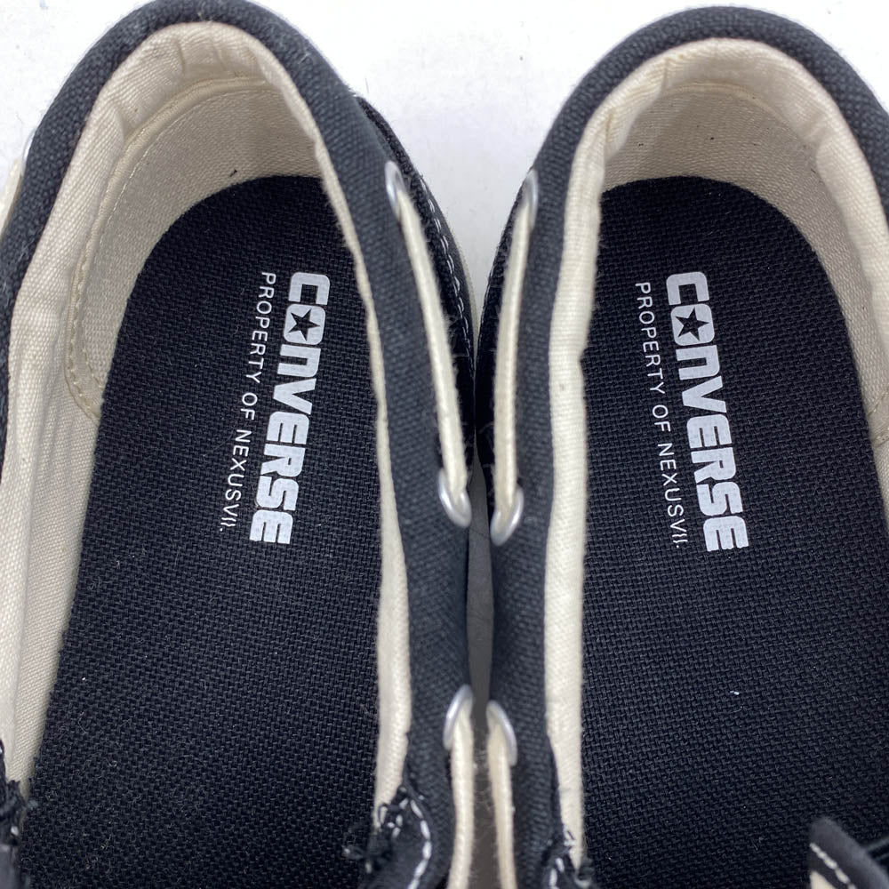 CONVERSE コンバース 1SE099 NEXUS VII URBAN RESEARCH ONE STAR HS D NX ネクサスセブン アーバンリサーチ 別注 ワンスター ロー カット スニーカー ブラック系 27cm【新古品】【未使用】【中古】