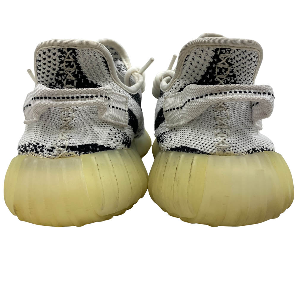 adidas アディダス CP9654 YEEZY BOOST 350 V2 ZEBRA イージーブースト ローカット スニーカー ゼブラ ホワイト系 27.5cm【中古】