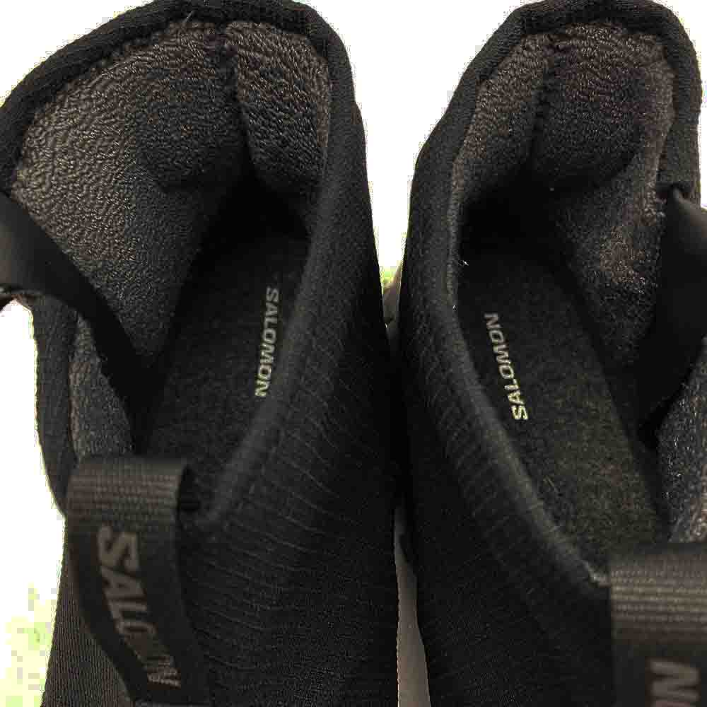 salomon サロモン SNOWCLOG MID スノークロッグ ミッド スニーカー ブラック系 28cm【中古】