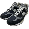NEW BALANCE ニューバランス M992EB スエード ローカット スニーカー ブラック系 28cm【中古】