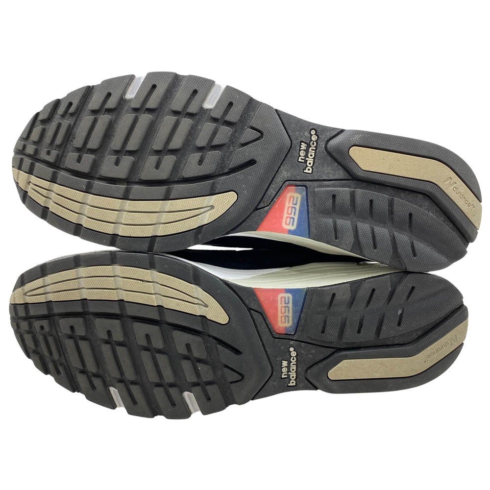 NEW BALANCE ニューバランス M992EB スエード ローカット スニーカー ブラック系 28cm【中古】