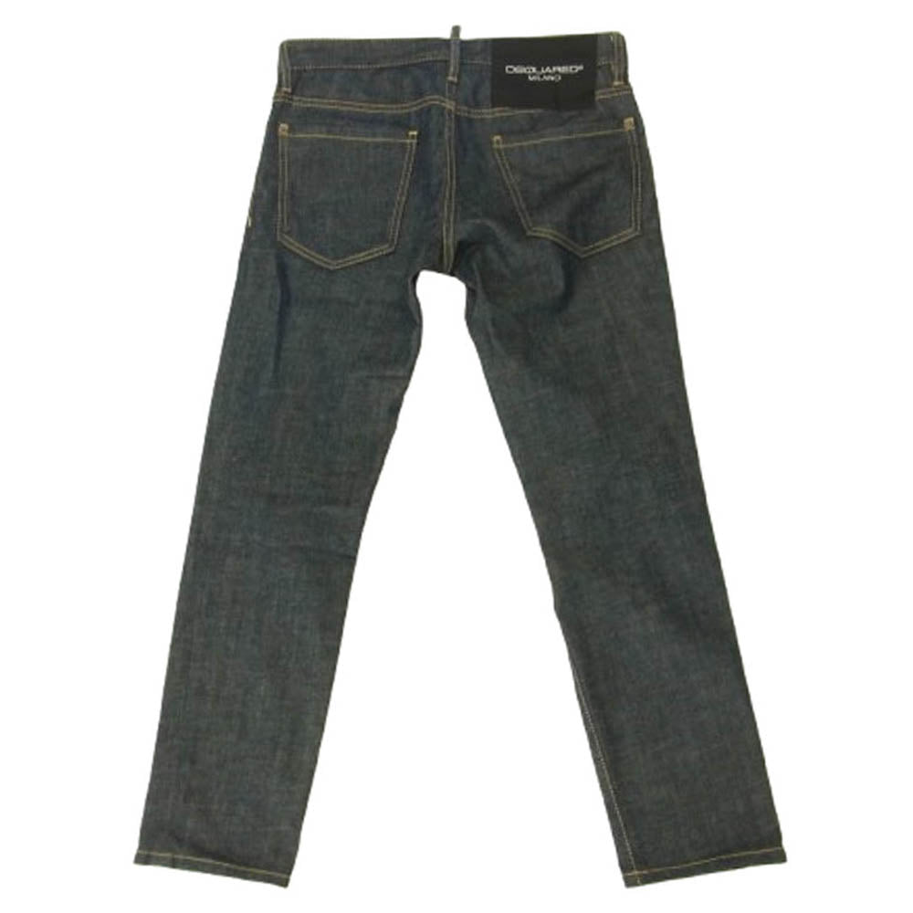 DSQUARED2 ディースクエアード 20AW S74LB0723 Slim Jean スリム ジーンズ インディゴ デニム パンツ インディゴブルー系 42【中古】