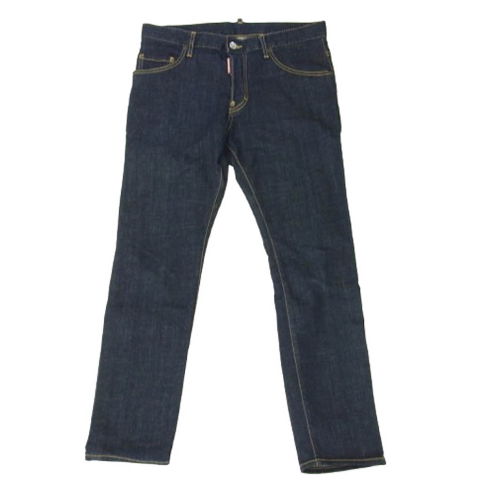 DSQUARED2 ディースクエアード 25SS S74LB1425 SKATER JEAN スケーター ジーンズ スキニー デニム パンツ インディゴブルー系 46【中古】