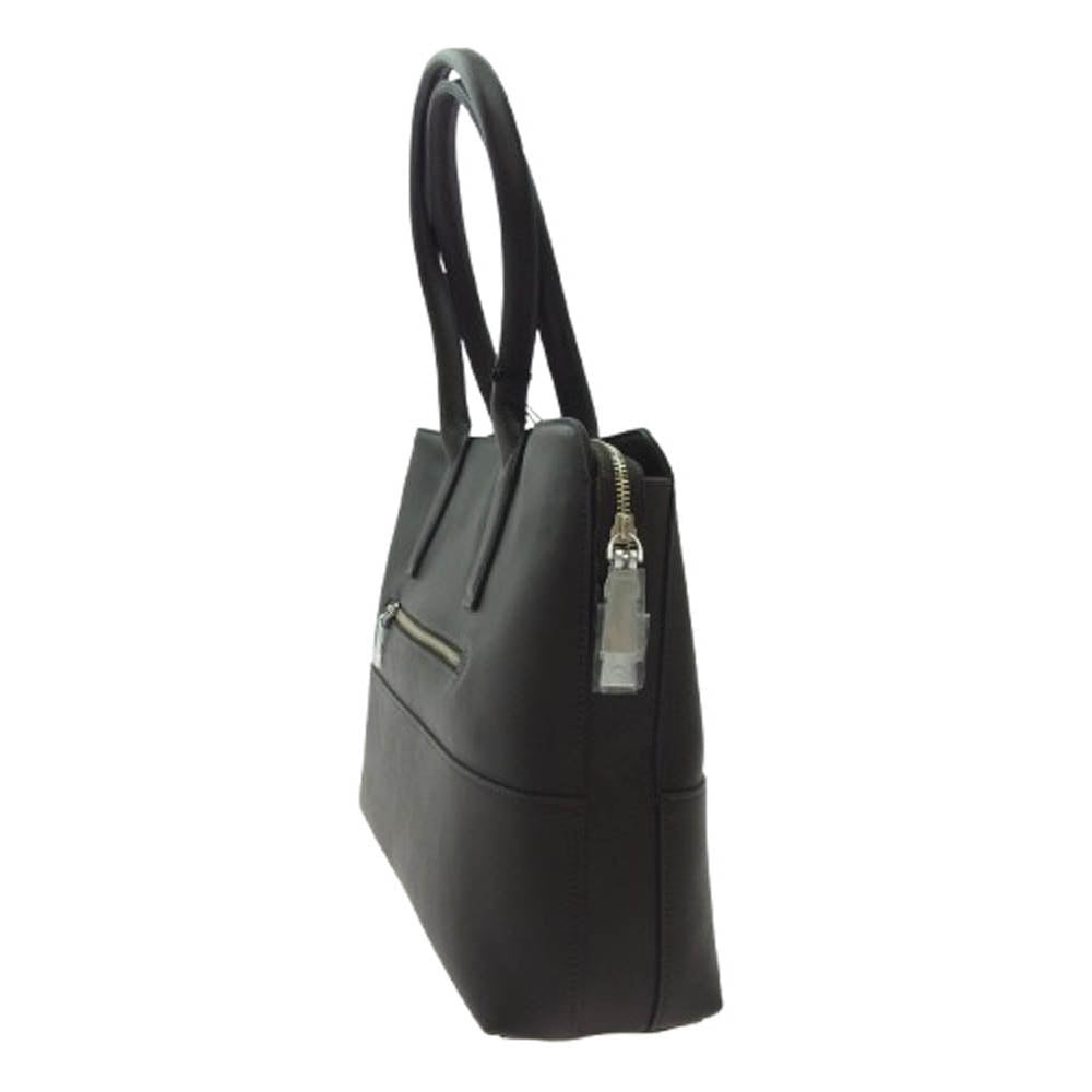 aniary アニアリ 36-02003 Artisan Leather アルティザンレザー ブリーフケース トートバッグ ビジネスバッグ チャコールグレイ系【新古品】【未使用】【中古】