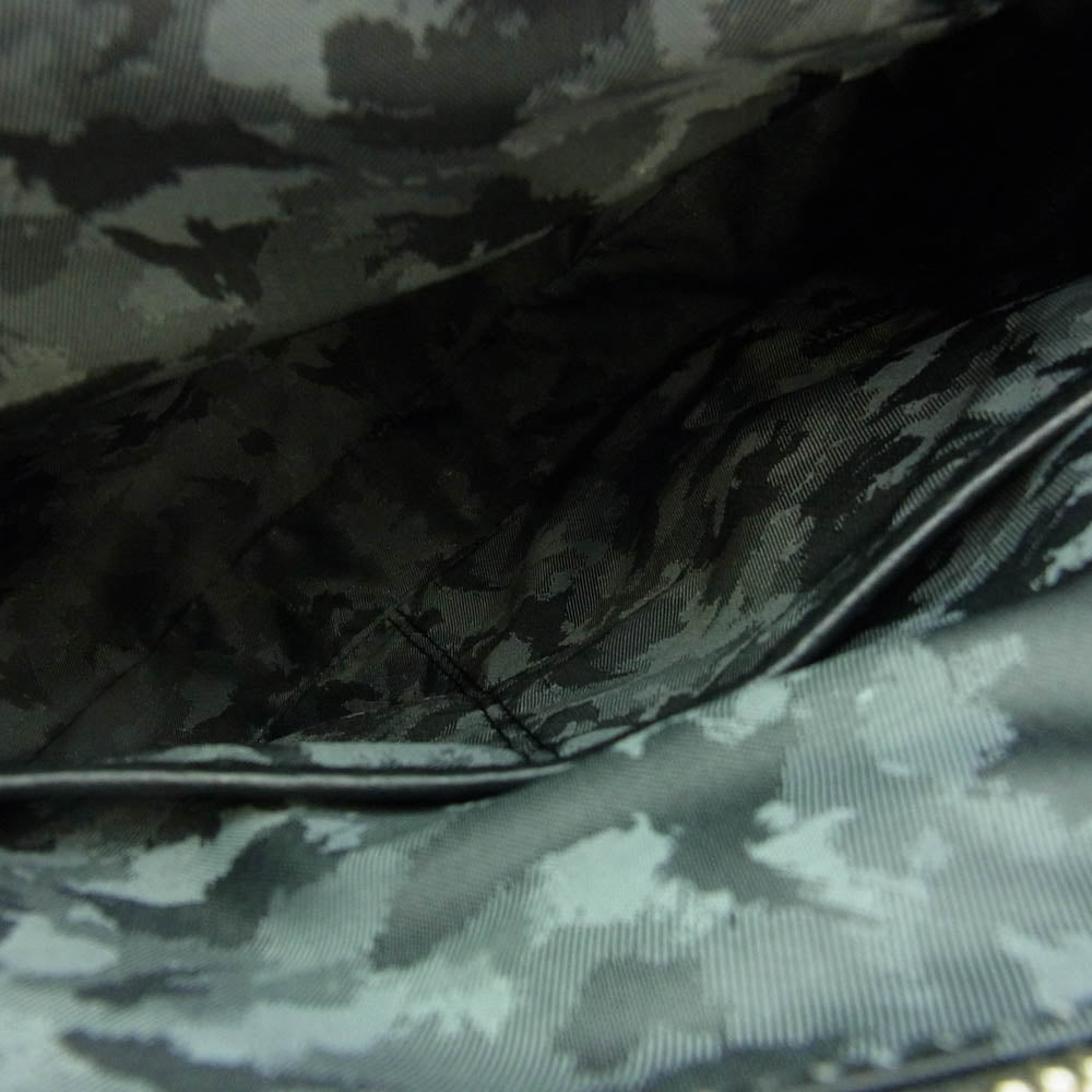 aniary アニアリ 07-01005 Shrink Leather シュリンクレザー ブリーフケース ビジネス トートバッグ ブラック系【新古品】【未使用】【中古】
