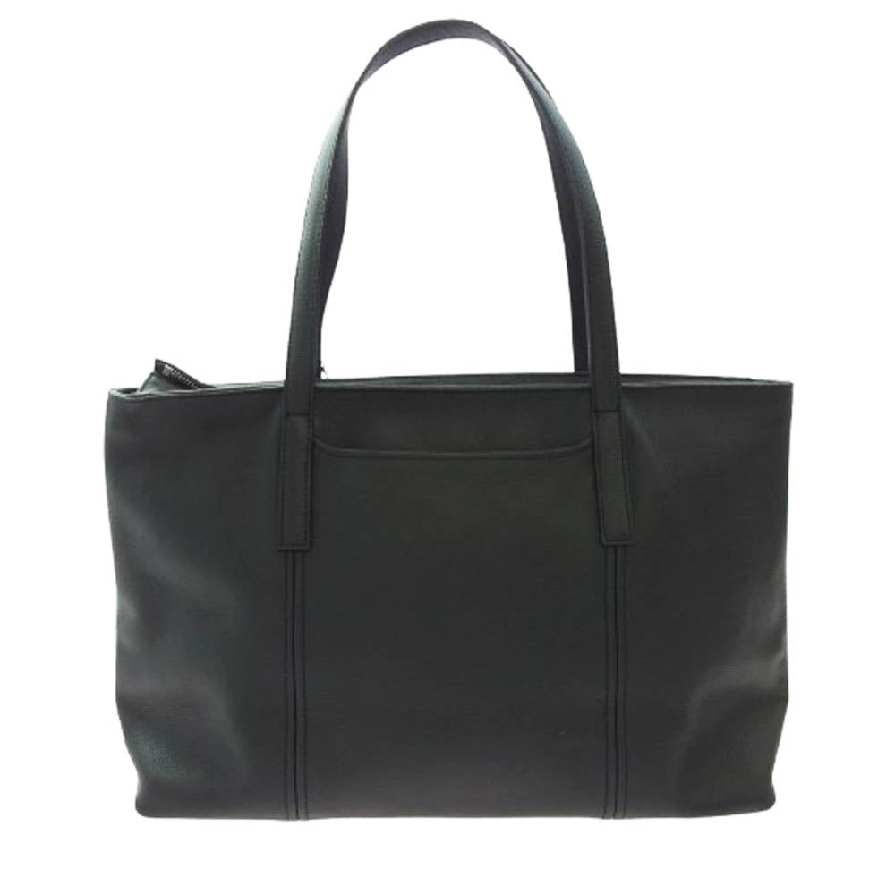 aniary アニアリ 07-02011 Shrink Leather シュリンクレザー ビジネス トートバッグ ブラック系【新古品】【未使用】【中古】