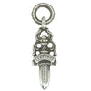 CHROME HEARTS クロムハーツ（原本無） Beyond coolギャランティカード付属 DAGGER ＃5 ダガー チャーム ペンダント トップ シルバー系【中古】