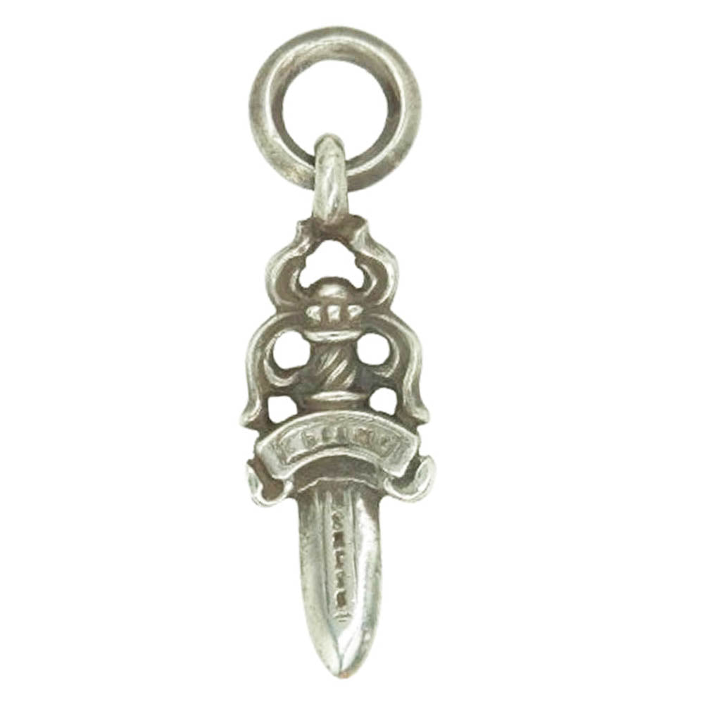 CHROME HEARTS クロムハーツ（原本無） Beyond coolギャランティカード付属 DAGGER ＃5 ダガー チャーム ペンダント トップ シルバー系【中古】