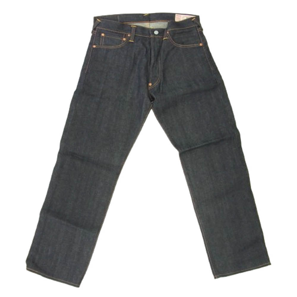 EVISU エヴィス Lot2000 No.2 赤カモメ ペイント チャコール系 33X32【極上美品】【中古】