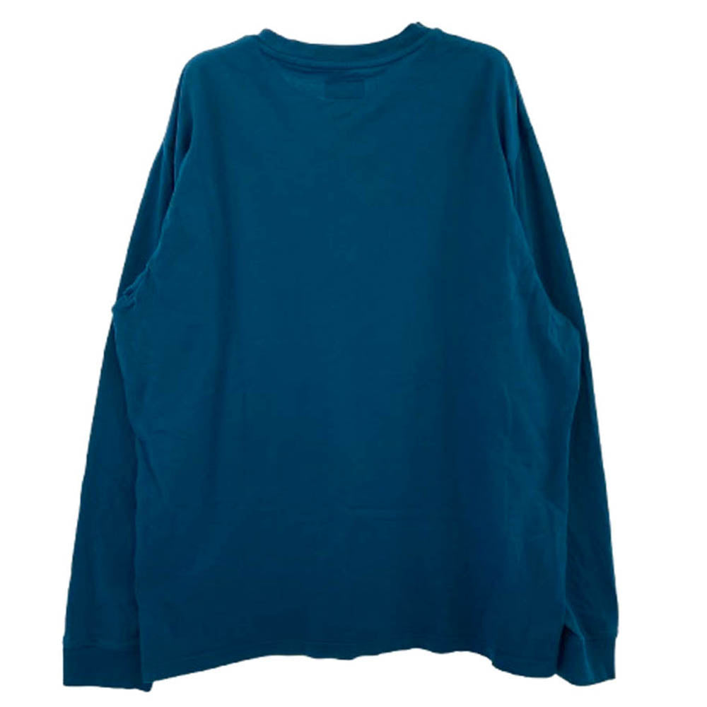 Supreme シュプリーム Small Box L/S Tee スモールボックス 長袖 Tシャツ ブルー系 L【中古】