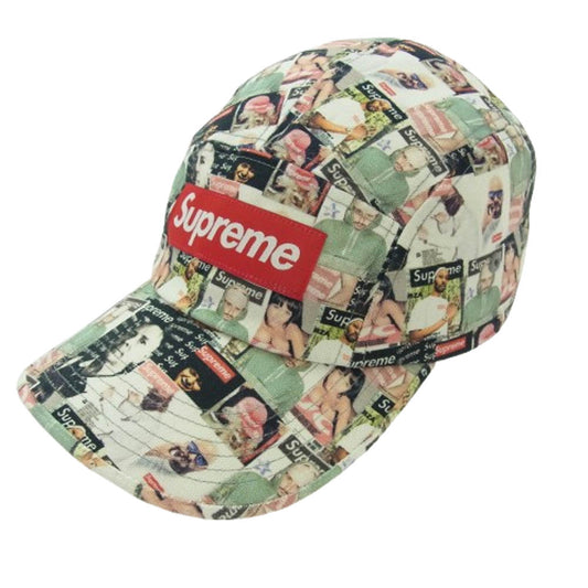 Supreme シュプリーム 23SS Magazine Camp Cap Multi マガジン キャンプ キャップ マルチ マルチカラー系【中古】