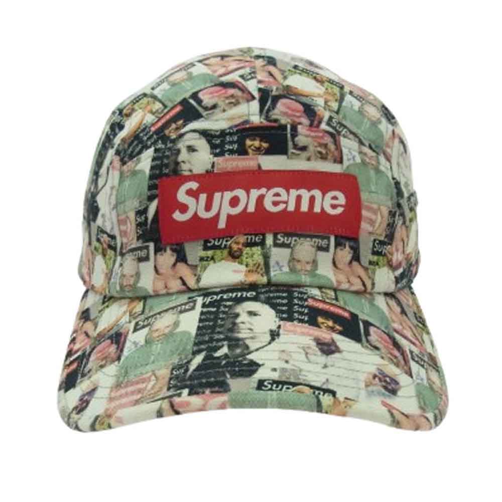 Supreme シュプリーム 23SS Magazine Camp Cap Multi マガジン キャンプ キャップ マルチ マルチカラー系【中古】