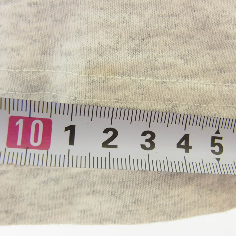 WTAPS ダブルタップス 24AW 242HBCHD-CSM02S/C8-B413 × Champion チャンピオン ACADEMY LS COTTON TOPS アカデミー ロングスリーブTシャツ 長袖カットソー ライトグレー系 M【中古】