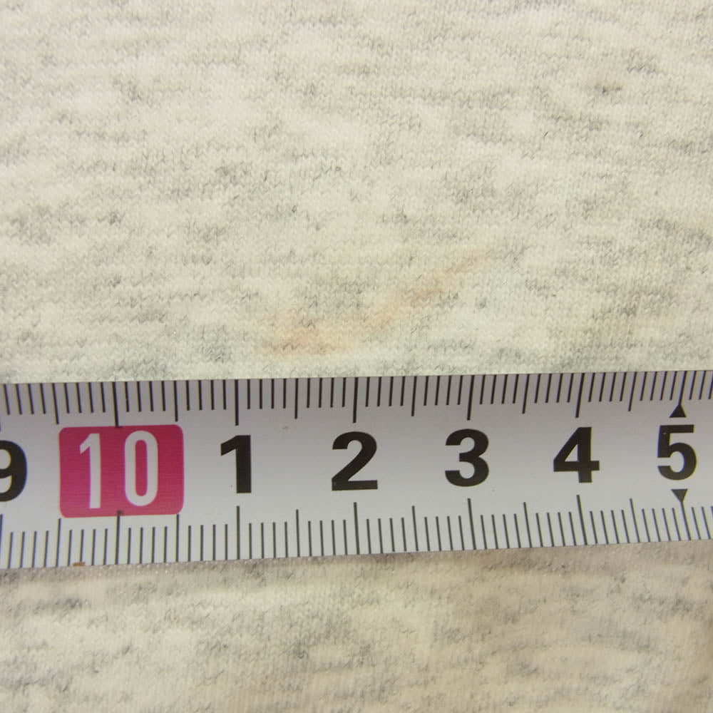 WTAPS ダブルタップス 24AW 242HBCHD-CSM02S/C8-B413 × Champion チャンピオン ACADEMY LS COTTON TOPS アカデミー ロングスリーブTシャツ 長袖カットソー ライトグレー系 M【中古】