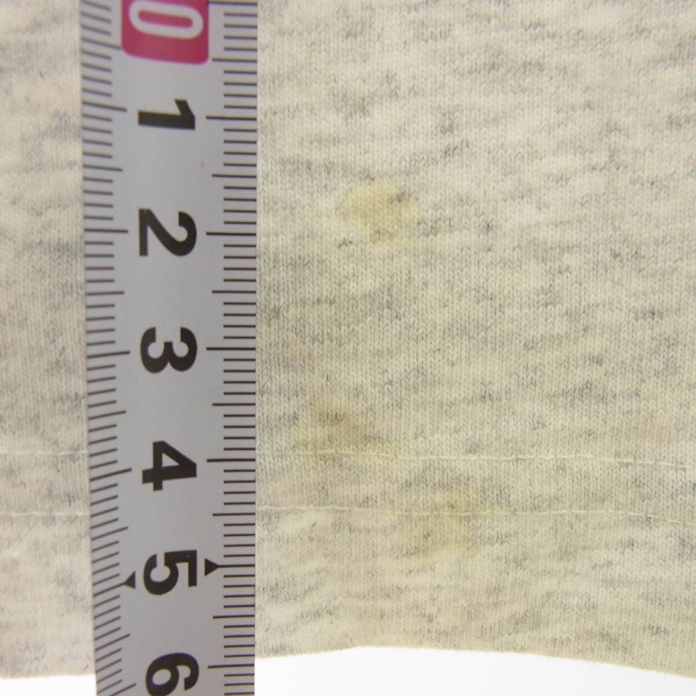 WTAPS ダブルタップス 24AW 242HBCHD-CSM02S/C8-B413 × Champion チャンピオン ACADEMY LS COTTON TOPS アカデミー ロングスリーブTシャツ 長袖カットソー ライトグレー系 M【中古】