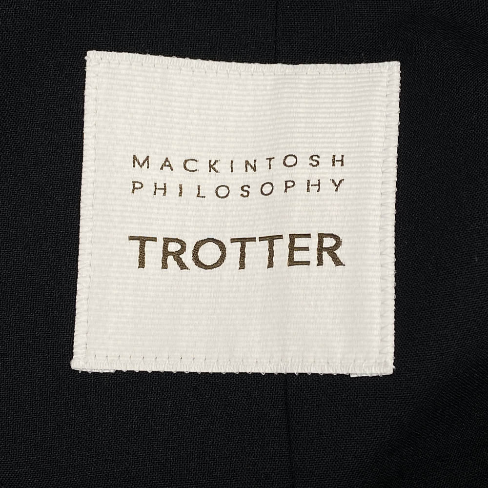 MACKINTOSH PHILOSOPHY マッキントッシュフィロソフィー H1E24-564-29 TROTTER トロッター サマーテーラード ジャケット ダークネイビー系 38【中古】