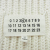 MAISON MARGIELA メゾンマルジェラ 19SS S51GP0103 四つタグ 4ライン Vネック ノースリーブ ニット ワンピース ホワイト系 S【中古】