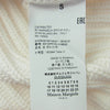 MAISON MARGIELA メゾンマルジェラ 19SS S51GP0103 四つタグ 4ライン Vネック ノースリーブ ニット ワンピース ホワイト系 S【中古】