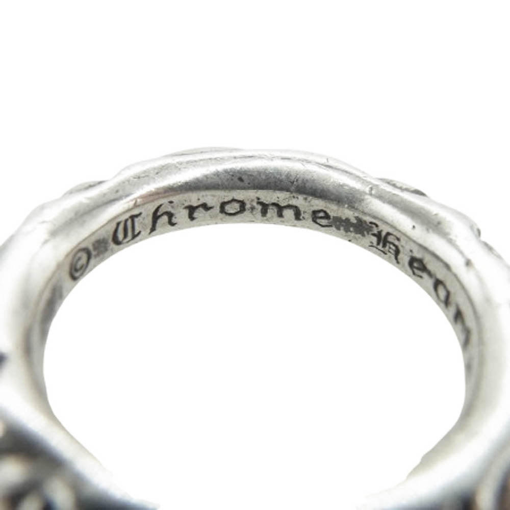 CHROME HEARTS クロムハーツ（原本無） SCRL BAND スクロール バンド リング シルバー系 16.5号【中古】