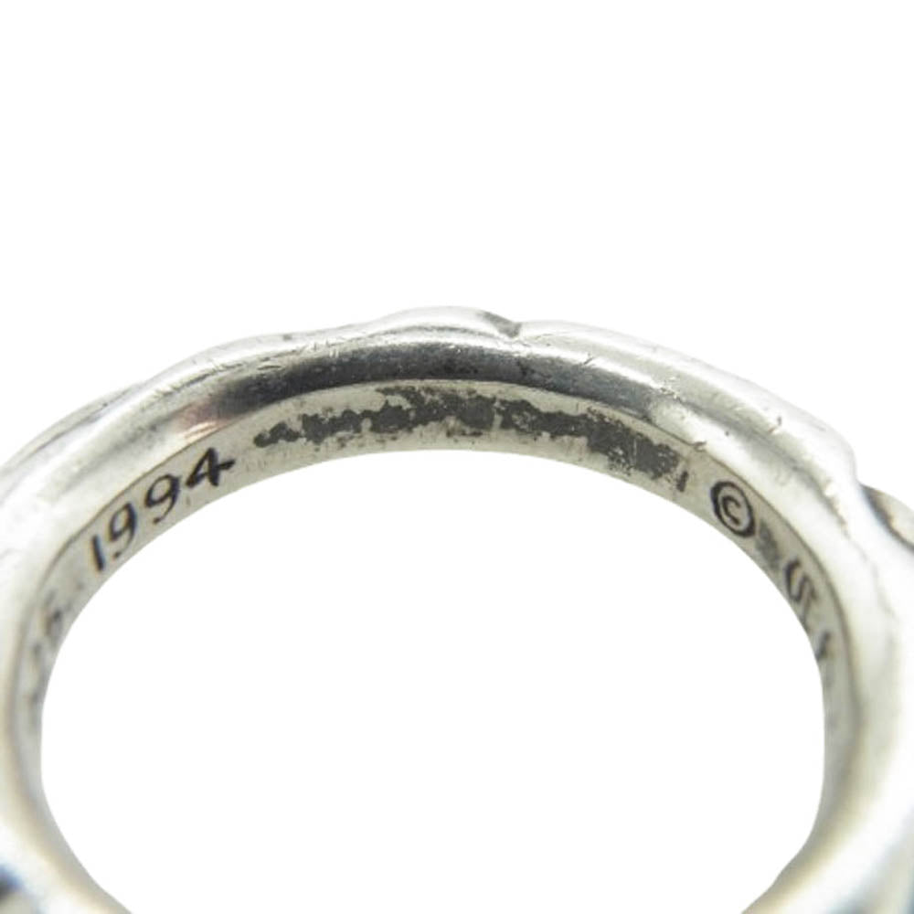 CHROME HEARTS クロムハーツ（原本無） SCRL BAND スクロール バンド リング シルバー系 16.5号【中古】